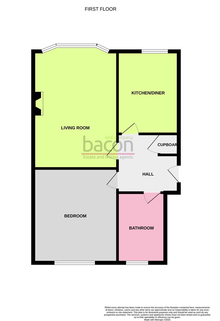 Floor Plan | Flat - Purpose Built | Greystone Avenue, Worthing | For Sale
